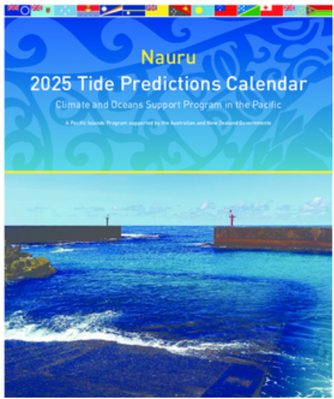 Nauru Tide predictions cover